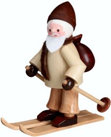 Nikolaus auf Ski - natur