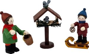Vogelfütterung - bunt