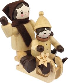 Doppeldecker Mutter mit Kind - natur