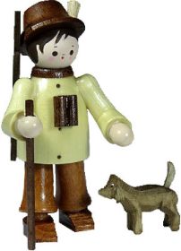 Förster mit Hund - natur