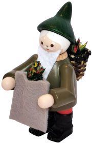 Holzfigur Kräuterwichtel