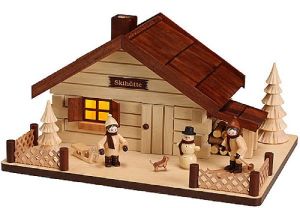 LED- Lichterhaus - Winterkinder