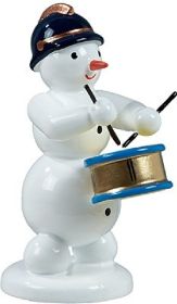 Schneemann mit Trommel Schneemann mit Trommel