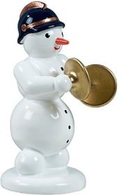 Schneemann mit Becken Schneemann mit Becken