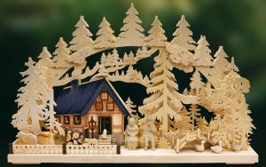 3D-Schwibbogen Am Waldbach, groß 3D-Schwibbogen Am Waldbach, groß