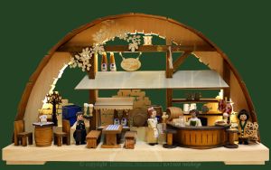 3D-Schwibbogen Hofbräuhaus, klein 3D-Schwibbogen Hofbräuhaus, klein