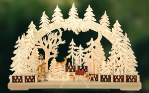 3D-Schwibbogen, Wildhüter 3D-Schwibbogen, Wildhüter