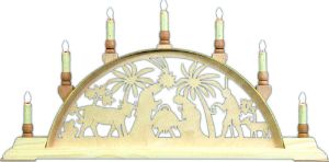 Schwibbogen Christi Geburt, klein Schwibbogen Christi Geburt, klein