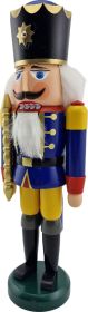 Nussknacker König blau, 38,5 cm
