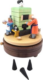 Spieldose Feierabend mit Rauchofen