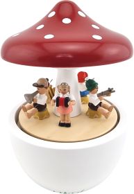 Spieldose Pilz, 18er Spielwerk - Kleine Welt