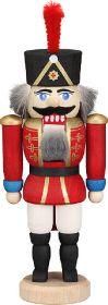 Mini-Nussknacker Husar rot