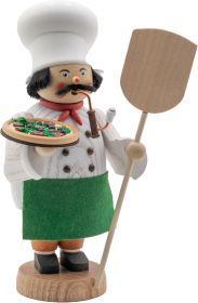 Räuchermann Pizzabäcker - Gemütliche Typen Räuchermann Pizzabäcker - Gemütliche Typen