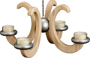 Deckenleuchter Esche natur