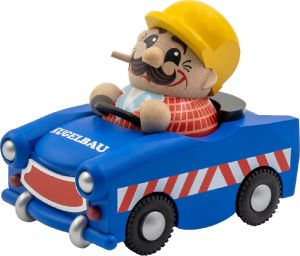 Kugelräucherfigur Jahrestrabi Bauarbeiter, limitiert Kugelräucherfigur Jahrestrabi Bauarbeiter, limitiert
