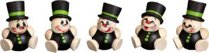 Kugelfigur Schorchy, 5er Satz Kugelfigur Schorchy, 5er Satz