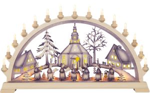 Seiffener Kirche - farbig Seiffener Kirche - farbig