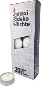 Teelicht Maxi 20er, mit Metallhülle Teelicht Maxi 20er, mit Metallhülle