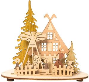 Teelichthalter Pyramide, 5 Ebenen