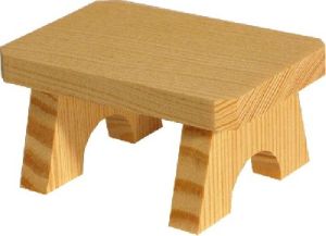 Bänkchen für einen Kantenhocker Bänkchen für einen Kantenhocker