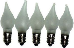 LED - Flammkerzen im 5er Pack , mattiert - 23V