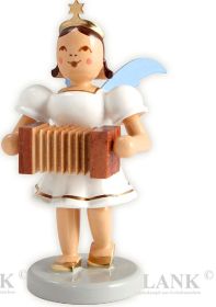 Kurzrockengel mit Harmonika, farbig Kurzrockengel mit Harmonika, farbig