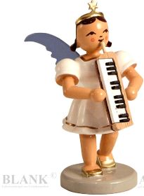 Kurzrockengel mit Melodika, farbig Kurzrockengel mit Melodika, farbig