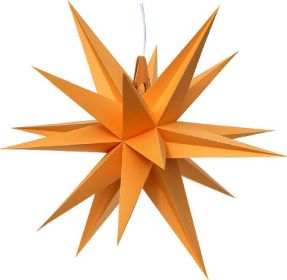 Annaberger Faltstern, orange - No. 3 Annaberger Faltstern, orange - No. 3