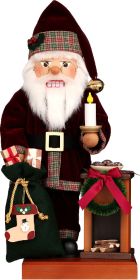 Nußknacker Weihnachtsmann am Kamin