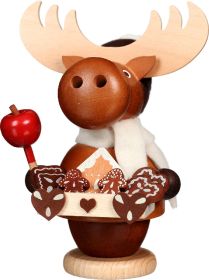 Räuchermann Elch - Lebkuchenverkäufer
