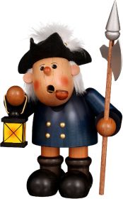 Räuchermann Moppel Nachtwächter