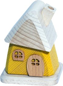 Räucherhäuschen Egermann, gelb