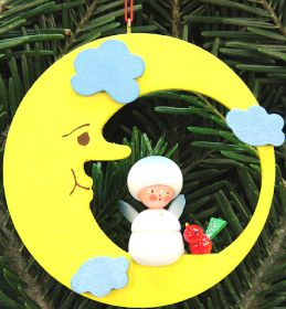 Baumbehang Schneeflöckchen im Mond Baumbehang Schneeflöckchen im Mond