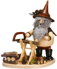 Räuchermann Waldwichtel Sägebock