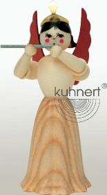 Konzertengel Sortiment 5, natur - Querflöte