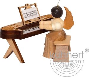 Konzertengel mit E-Piano, natur, klein