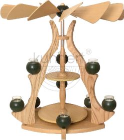 Kugeln für Leerpyramide - grün Kugeln für Leerpyramide - grün
