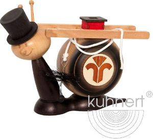 Räucherfigur Schornsteinfegerschnecke Räucherfigur Schornsteinfegerschnecke