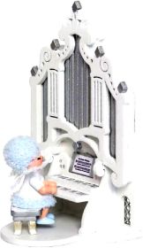 Schneeflöckchen mit Orgel