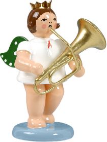 Engel mit Tuba, mit Krone Engel mit Tuba, mit Krone