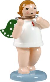 Engel mit Pikkoloflöte, ohne Krone Engel mit Pikkoloflöte, ohne Krone