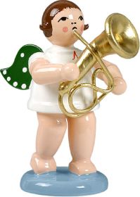 Engel mit Baritonhorn, ohne Krone Engel mit Baritonhorn, ohne Krone