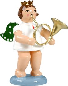 Engel mit russ. Horn, mit Krone Engel mit russ. Horn, mit Krone