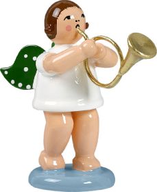 Engel mit engl. Horn, ohne Krone Engel mit engl. Horn, ohne Krone