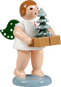 Geschenkeengel mit Baum - ohne Krone