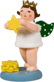 Sternfängerengel, mit Krone