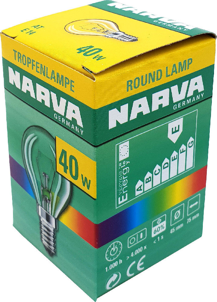 NARVA Tropfenlampe 40W
