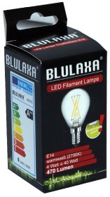 LED-Lampe 4 Watt, Blulaxa E14 LED-Lampe 4 Watt, Blulaxa E14