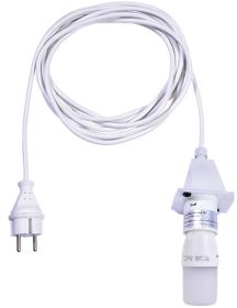 Kabel für A4/A7 - weißes Kabel 5m, Deckel opal