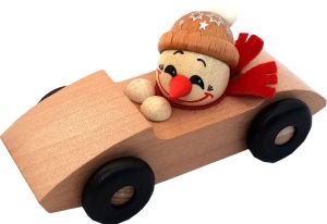 Holzfigur Cool Man - Oldtimer